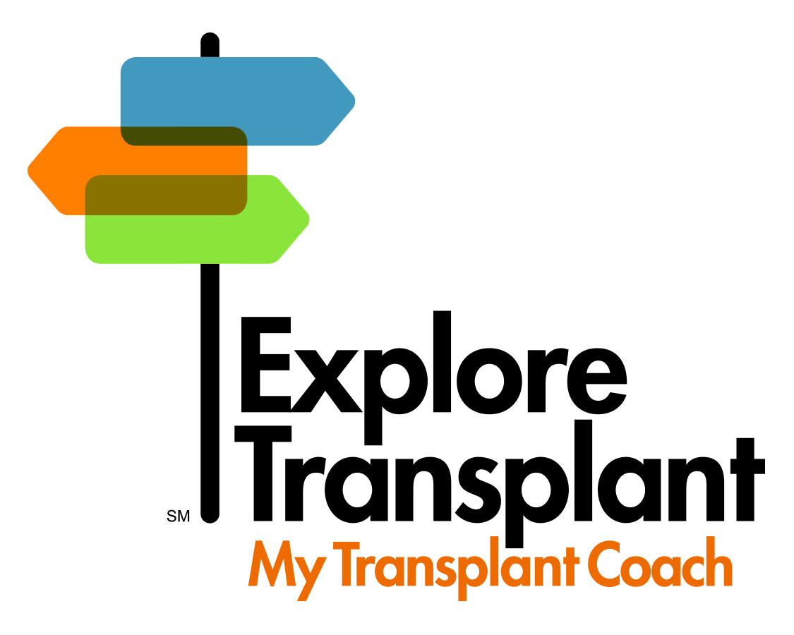 My Transplant Coach logo with way finding signs